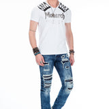 CT377 T-shirt pour homme avec impression marquante