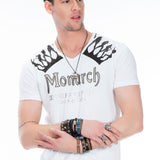CT377 T-shirt pour homme avec impression marquante