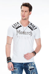Camiseta para hombres CT377 con una impresión llamativa
