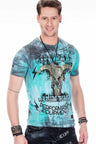 CT404 Men's T-shirt with all-over print