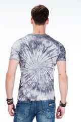 Camiseta de hombre CT406 con patrón de batik genial