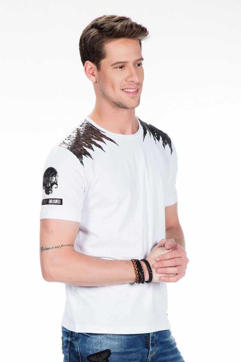 CT409 Men's T-shirt with all-over print