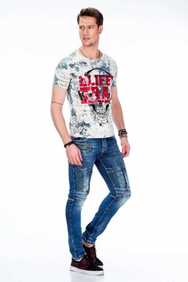 CT410 Camiseta Cipo & Baxx con estampados de diseño moderno