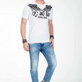 CT411 T-shirt pour homme avec impression de pierres précieuses