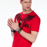 CT411 T-shirt pour homme avec impression de pierres précieuses