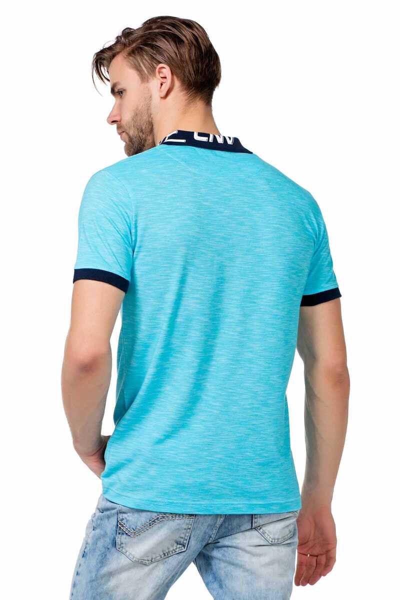 Polo para hombres CT416 con estampado del logotipo en el collar
