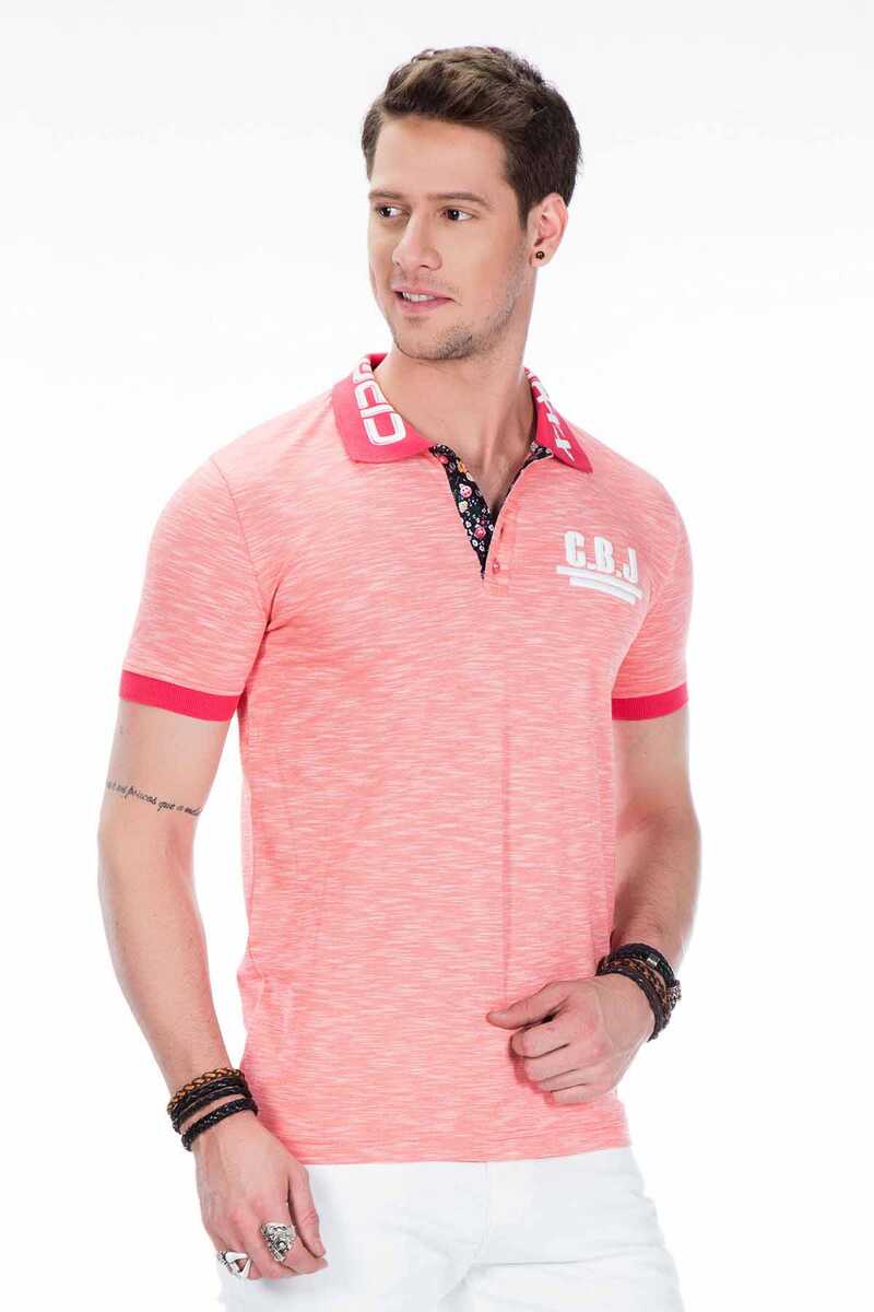 Polo para hombres CT416 con estampado del logotipo en el collar