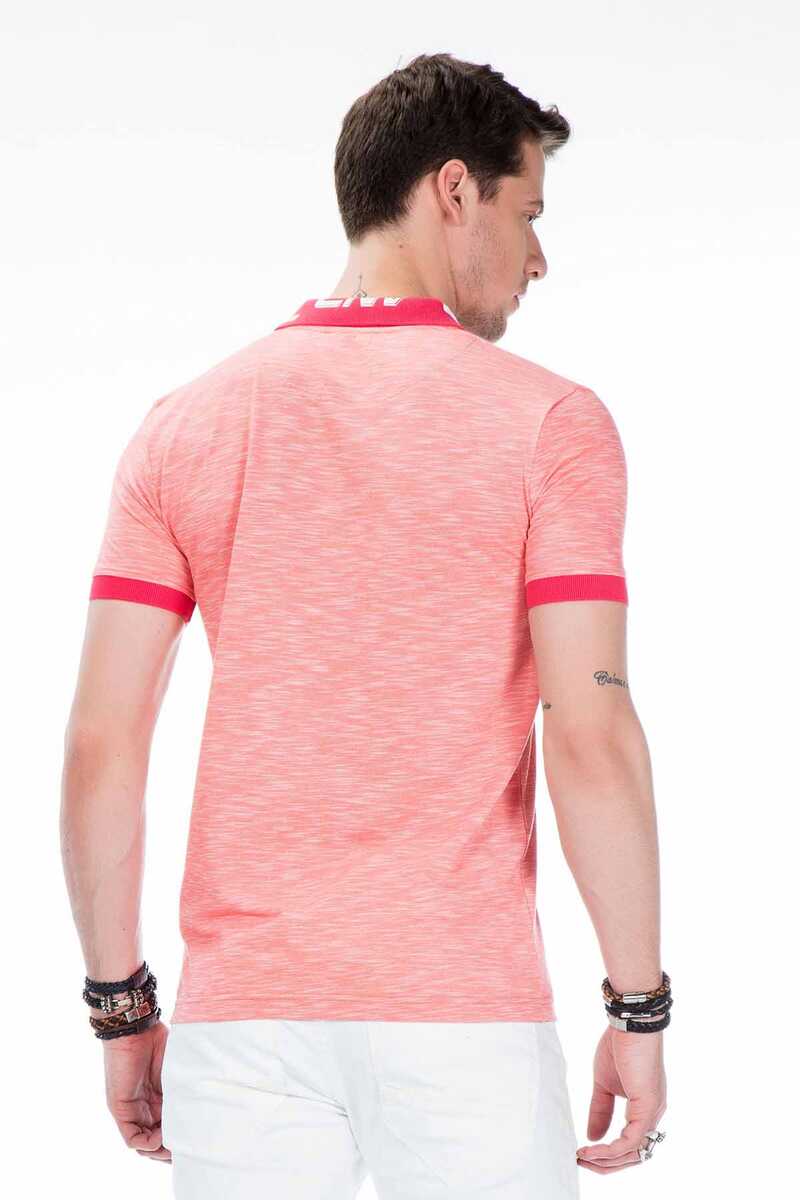 Polo para hombres CT416 con estampado del logotipo en el collar