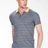 CT440 Polo pour hommes avec coutures décoratives