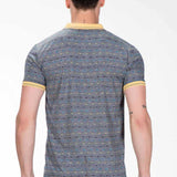 CT440 Polo pour hommes avec coutures décoratives