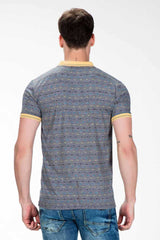 CT440 Polo -shirt voor heren met decoratieve naden