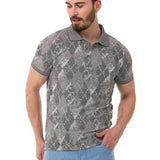 CT452 Polo -shirt voor heren met een smal gesneden