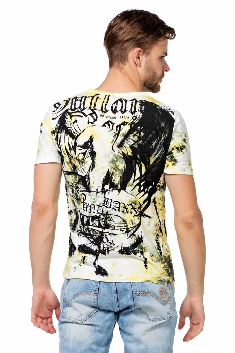 Camiseta para hombres CT457 con estampados de diseño frescos