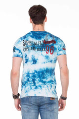 Camiseta de hombres CT458 con estampados de motocicleta frescos