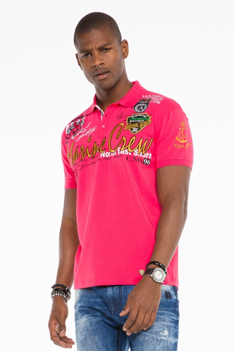 CT509 Herren Poloshirt im Marina-Look
