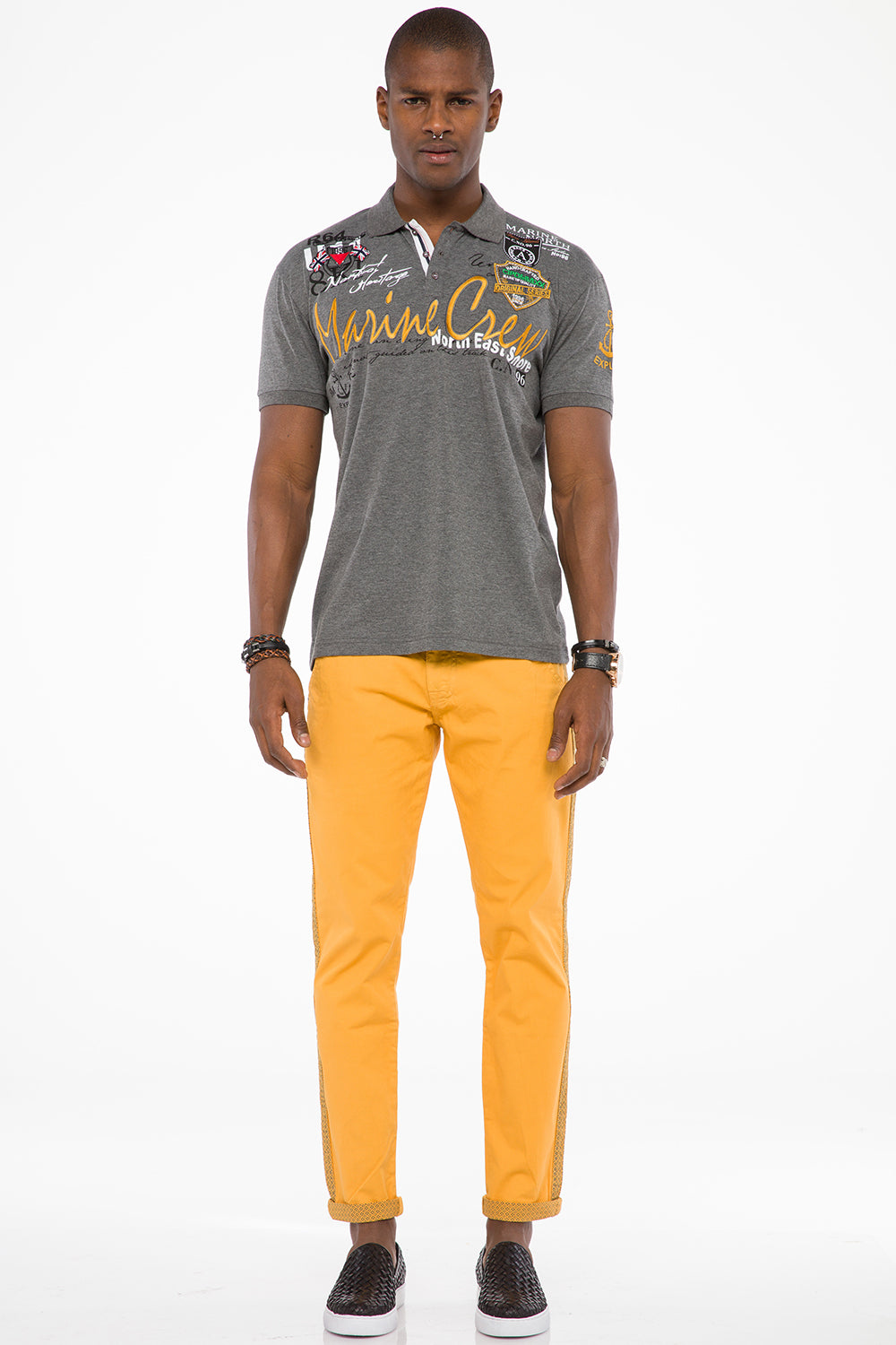 CT509 Herren Poloshirt im Marina-Look