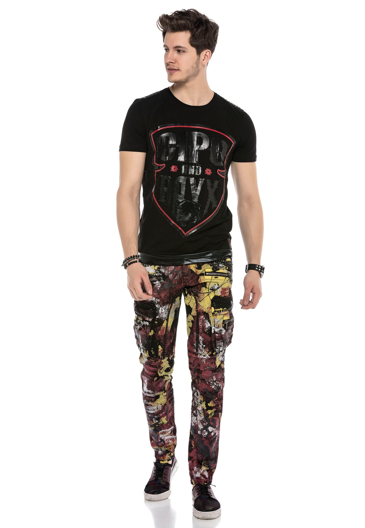 CT539 men's t-shirt with a cool logo motif