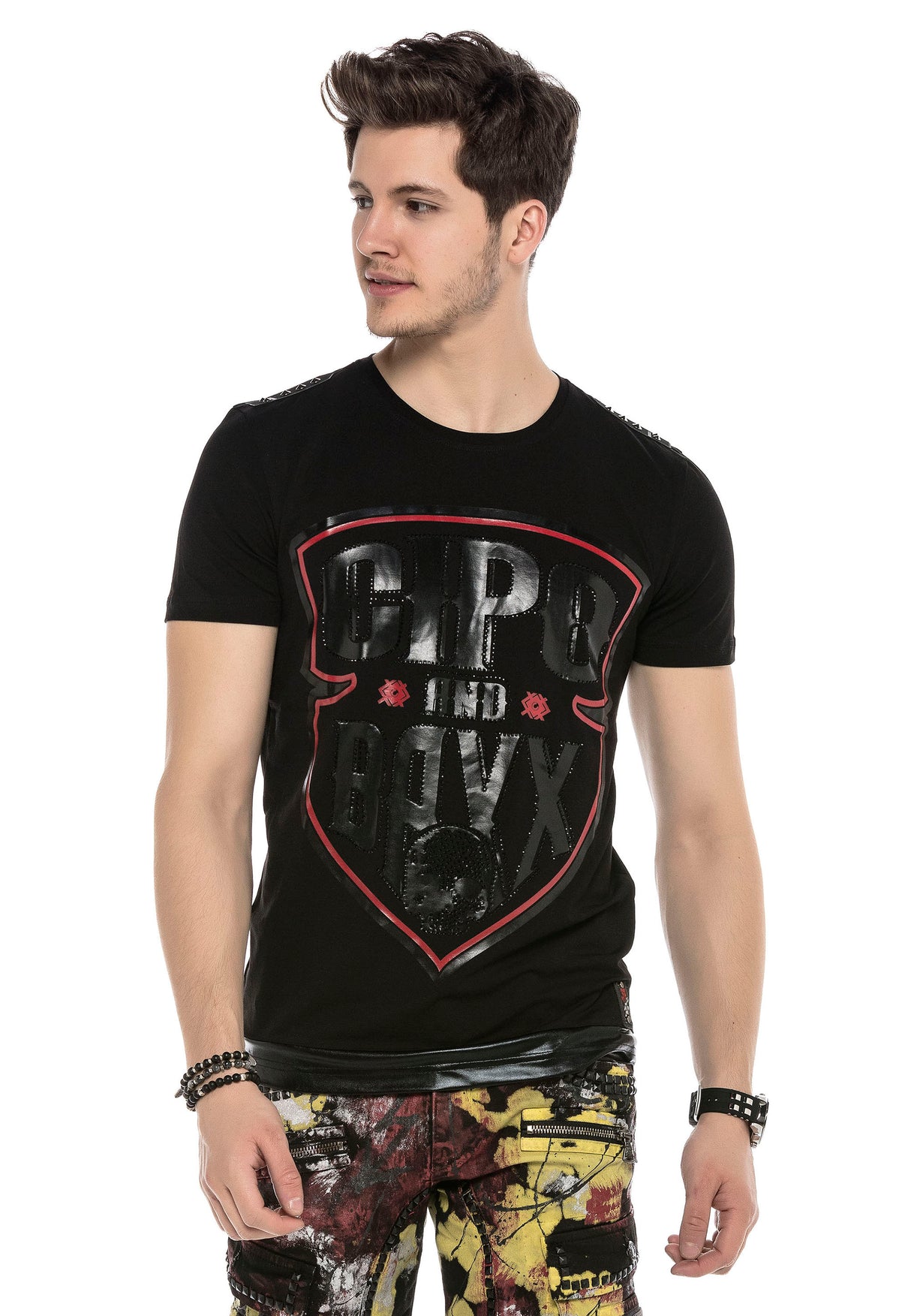 CT539 men's t-shirt with a cool logo motif