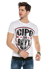 CT539 men's t-shirt with a cool logo motif