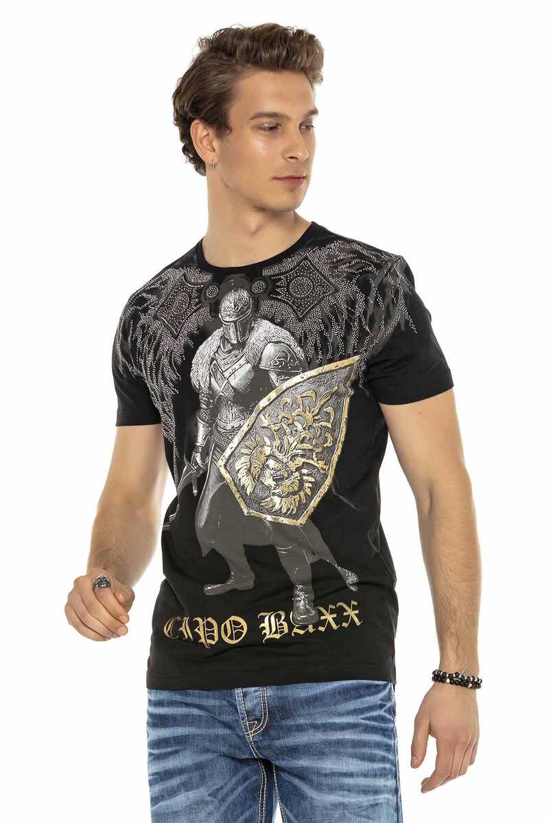 CT546 Heren T-Shirt met Grafische Print
