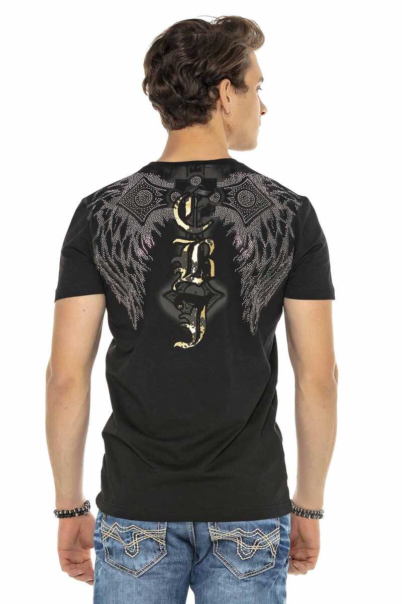 CT546 Heren T-Shirt met Grafische Print