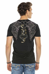 CT546 Heren T-Shirt met Grafische Print
