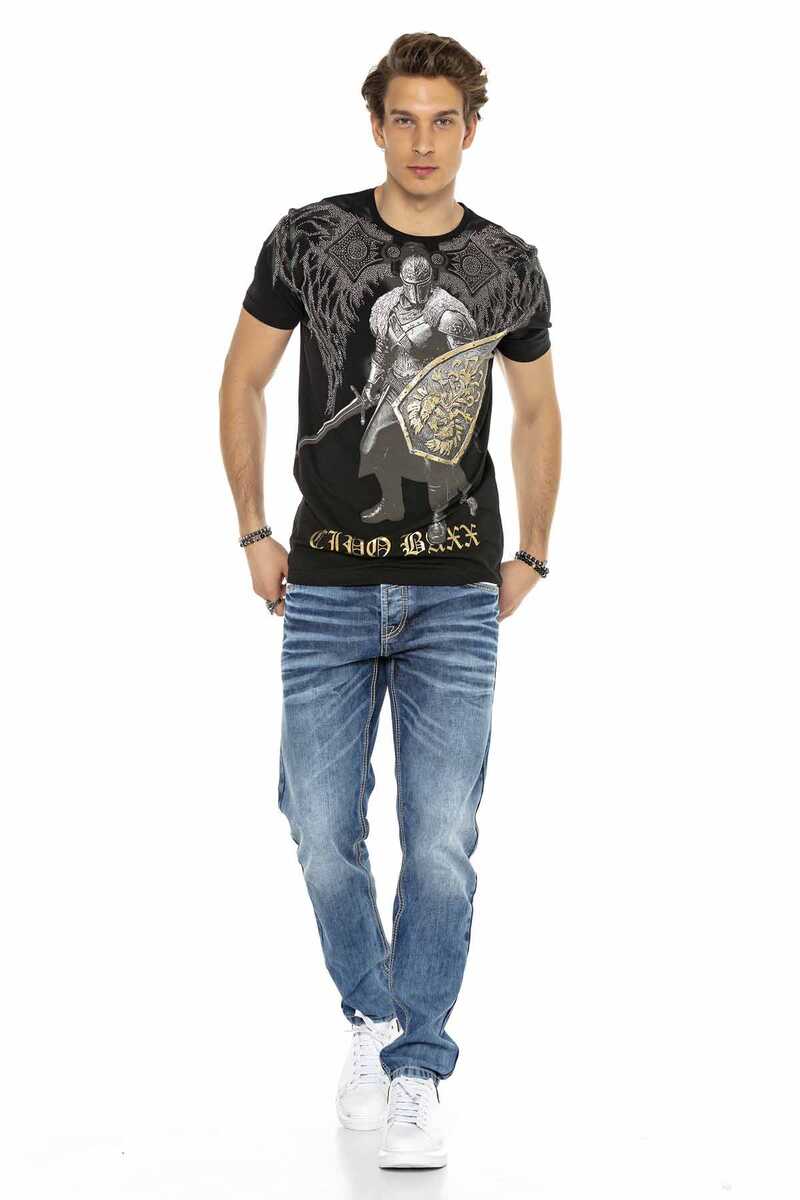 CT546 Heren T-Shirt met Grafische Print