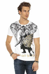 CT546 Heren T-Shirt met Grafische Print