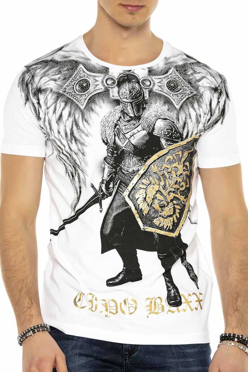 CT546 Heren T-Shirt met Grafische Print