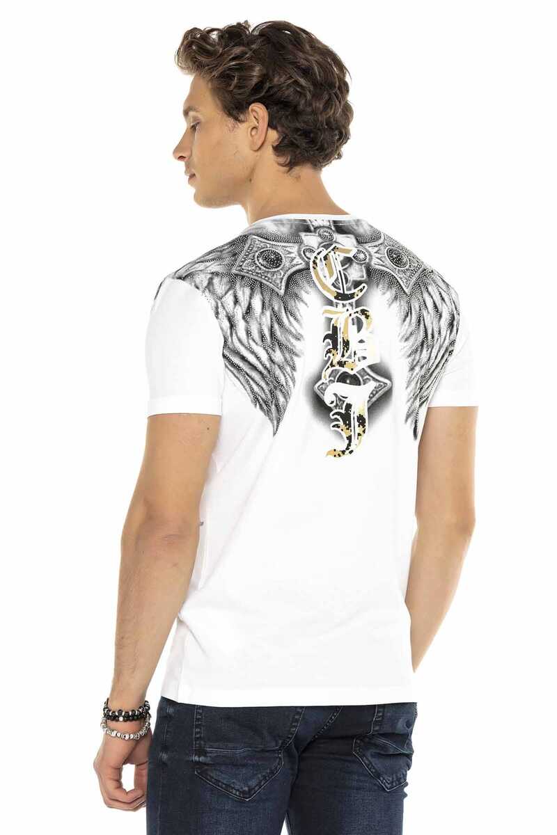 CT546 Heren T-Shirt met Grafische Print