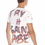 CT595 T-shirt Maschile con Design di Tendenza