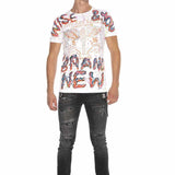CT595 T-shirt Maschile con Design di Tendenza