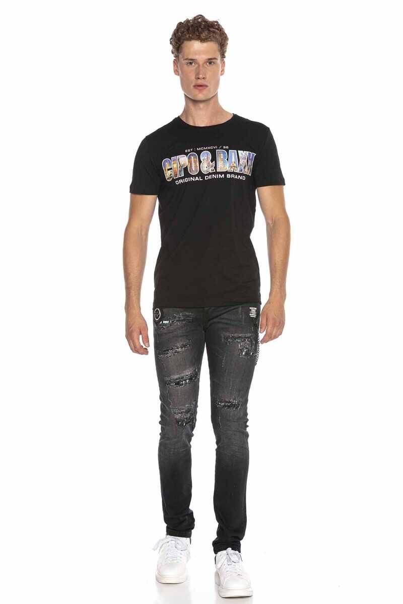 Camiseta para hombres CT600 con elegante huella de mama