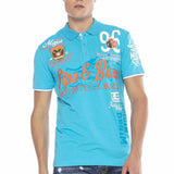 CT604 Polo da Uomo con Stampe Casual