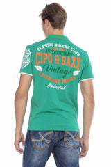 CT604 Heren Polo-Shirt met Casual Prints