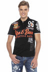 CT604 Heren Polo-Shirt met Casual Prints