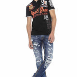 CT604 Polo da Uomo con Stampe Casual