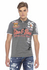 CT604 Heren Polo-Shirt met Casual Prints