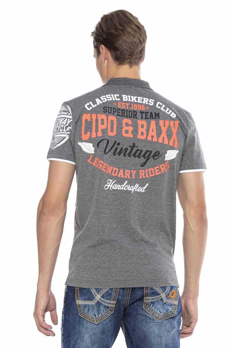 CT604 Heren Polo-Shirt met Casual Prints