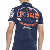 CT604 Polo da Uomo con Stampe Casual