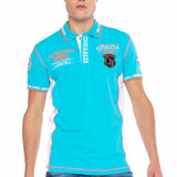 CT605 Polo avec des coutures contrastées tendance