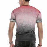 CT625 T-shirt da Uomo con Simpatici Colori Sfumati