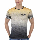 CT625 T-shirt da Uomo con Simpatici Colori Sfumati
