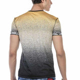 CT625 T-shirt da Uomo con Simpatici Colori Sfumati