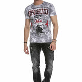 CT629 Maglietta da Uomo con Stampa Cool