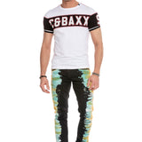 CT631 T-shirt da Uomo con Stampa
