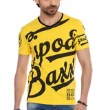 CT635 T-shirt voor heren met coole merkfrontafdruk