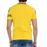 CT635 T-shirt voor heren met coole merkfrontafdruk