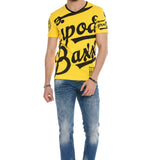 CT635 T-shirt voor heren met coole merkfrontafdruk