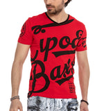 CT635 T-shirt voor heren met coole merkfrontafdruk